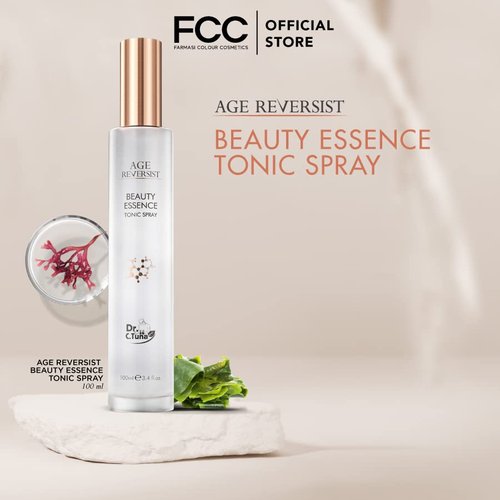 FARMASi Age Reversist Beauty Essence Tonic, Gentle Spray, Face Wash for All Skin Types, Cleansing, Lightweight Makeup Remover and Face Cleanser 3.4 fl. oz / 100 ml