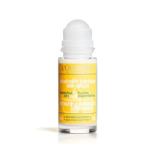 L'OCCITANE Aluminum Salts Free Aromachologie Deodorant with 3 Essential Oils, 1.7 fl. oz.