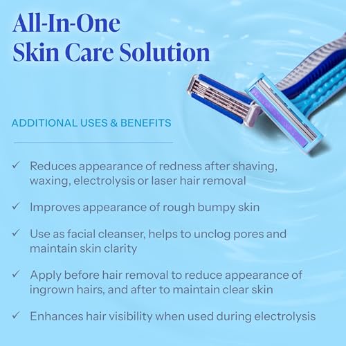 Tend Skin Solution for Unsightly Razor Bumps, Ingrown Hair and Razor Burns, Post Shaving and Waxing Toner for Men and Women, Made in USA, 4 Oz