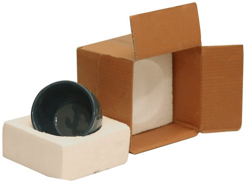 3x4 Inch Shaving Bowl for Men, Handmade Pottery Ceramic Shaving Soap & Cream Bowl – Portable Shaving Mug for Dad & Grandpa by ABHANDICRAFTS (AB-SBOWL-006)