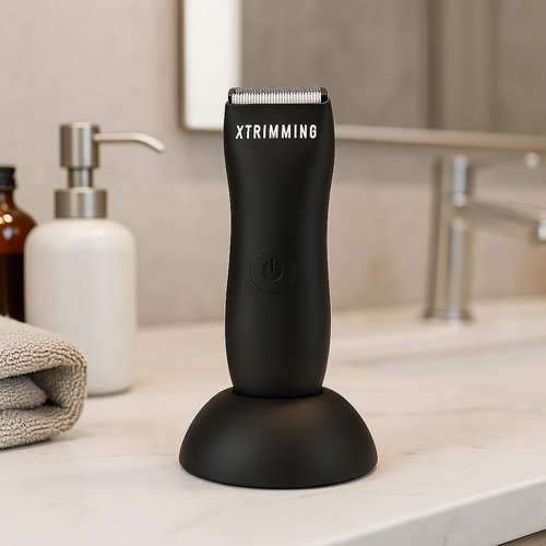 Body Hair Trimmer for Men – Waterproof Groin, Pubic & Ball Shaver – Electric Hygiene Grooming Kit – Cordless Men’s Body Groomer for Chest, Back, Armpits & Private Areas