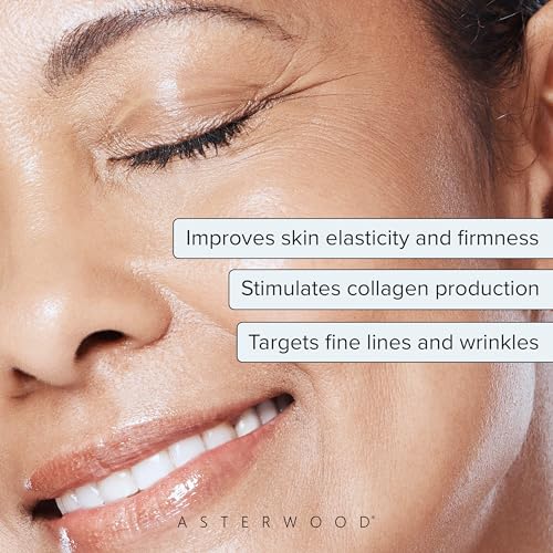 Asterwood Copper Peptides Serum for Face - with GHK-Cu and Hyaluronic Acid - Anti-Aging Facial Serum - 1 Fl Oz