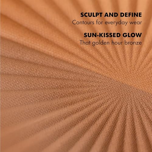 L.A. Girl Duo Bronzer, Shadowplay, Matte Finish, Medium Buildable Coverage, Two-in-One Compact Powder, Sculpting & Bronzing, Light/Medium Skin Tones GFP686