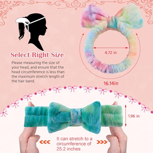 WSYUB Spa Headband Bulk, Headband for Washing Face,28pcs