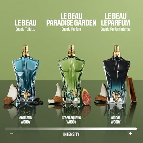 Le Beau Paradise Garden by Jean Paul Gaultier for Men 2.5 oz Eau De Parfum Spray