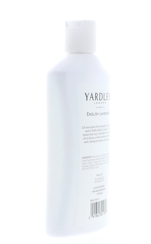 Yardley London English Lavender, Luxurious Hand Soap, Moisturizes & Soothes with Essential Oils, 16 FL OZ (473ml) - 5 Pack