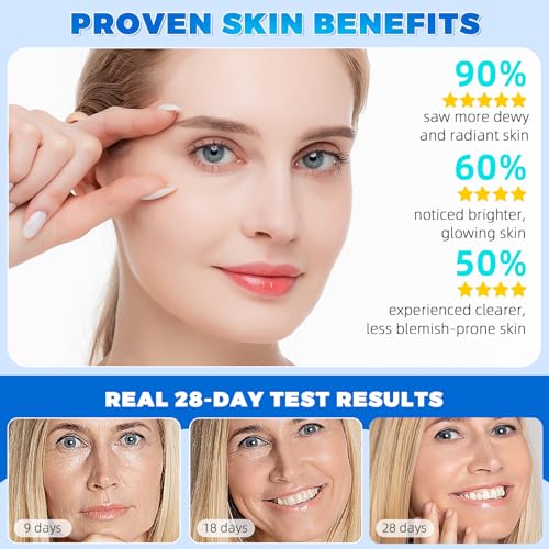Hyaluronic Acid Serum for Face, Hyaluronic Acid, Enriched with 3% Hyaluronic Acid, Provides Long-Lasting Hydration and Enhances Skin's Elasticity and Firmness - 30 Sticks