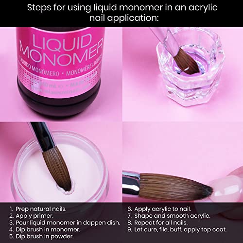 Mia Secret Professional Academic Nail Kit for Acrylic, Formagel,Gelux & Dip Gel Set For Beginners - Students (Kit-A08)