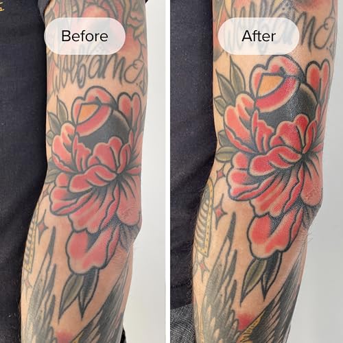 Enhance Tattoo Balm Stick-Tattoo Aftercare Brightener & Moisturizer, Clean, Color Enhancement, Fragrance-Free (.2oz)