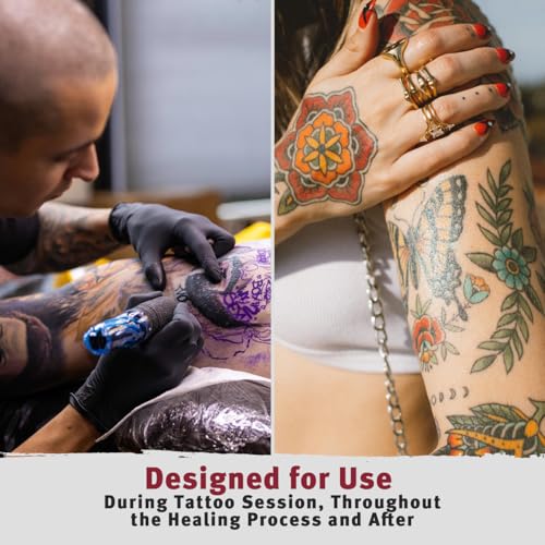 Hustle Butter Deluxe ? Tattoo Butter for Before, During, and After the Tattoo Process ? Lubricates and Moisturizes ? 100% Vegan Replacement for Petroleum-Based Products ? 1 oz