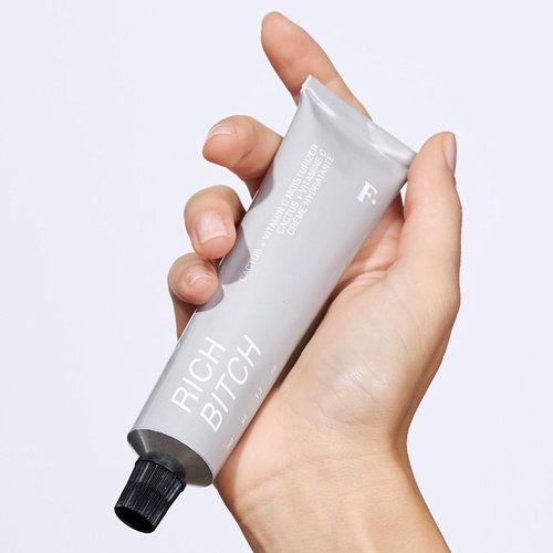 Freck Beauty RICH Beotch Cactus + Vitamin C Moisturizer - Hydrate Dry Skin, Calm & Sooth with Lightweight Feel, Infused with Jojoba and Prickly Pear Seed Oil, Reduce Redness and Support Skin Barrier