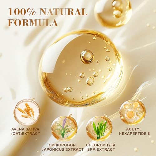 Lash Serum for Eyelash Growth - Natural Lash Enhancing Treatment for Thicker Longer Fuller Looking Eyelashes & Advanced Formula Vegan & Cruelty-Free for Sensitive Eyes, Nightly Use Girls (5ML)