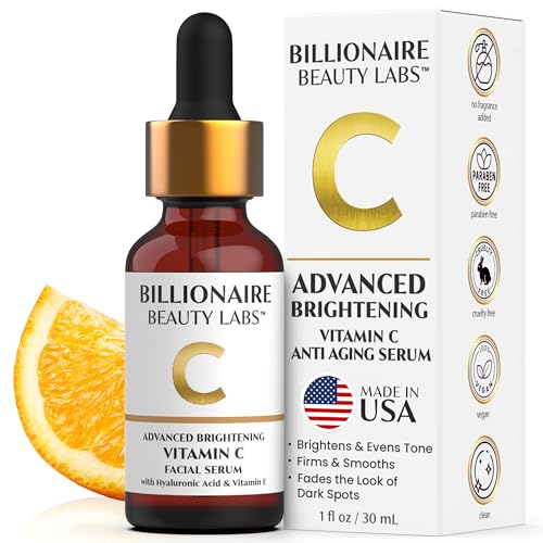 Vitamin C Serum for Face with Hyaluronic Acid, Vitamin E & Botanical Extracts ? Advanced Facial Serum for Radiance, Hydration & Smoother Skin, 30ml