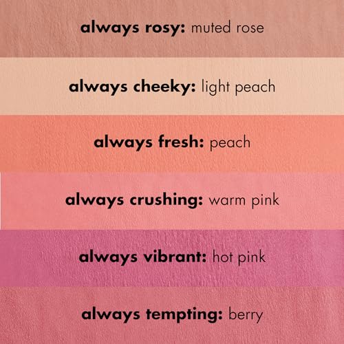 e.l.f. Primer-Infused Matte Blush, Long-Lasting, Lightweight & Buildable Powder Blush, Delivers A Matte Finish, Vegan & Cruelty-Free, Always Crushing