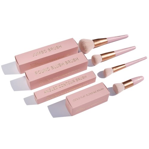 Round Blush Brush - The Good Mineral | Intense Color Application