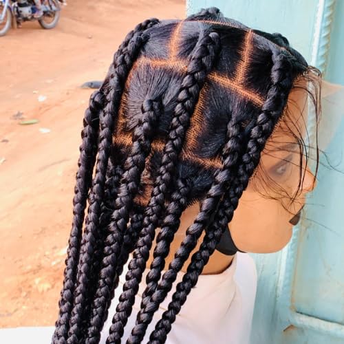 Jumbo knotless braid wig