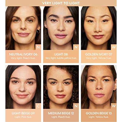 bareMinerals Original Loose Powder Foundation SPF 15, Clean Mineral Powder Face Makeup, Sheer-to-Full Coverage, Talc-Free, Non-Comedogenic, Vegan