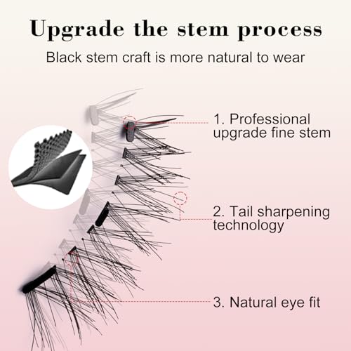 Reusable Magnetic Eyelashes with Applicator Kit - No Glue Needed Natural Look Lashes, Lightweight False Eyelashes for Daily Use & Special Events, 3D Volume Easy Apply