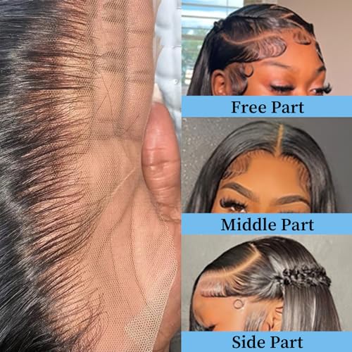 Burmese Curly 13x6 HD Lace Closure Pre Plucked Curly Closure HD Lace with Baby Hair HD Lace Closure Human Hair Free Part Natural Color Black 20 Inch