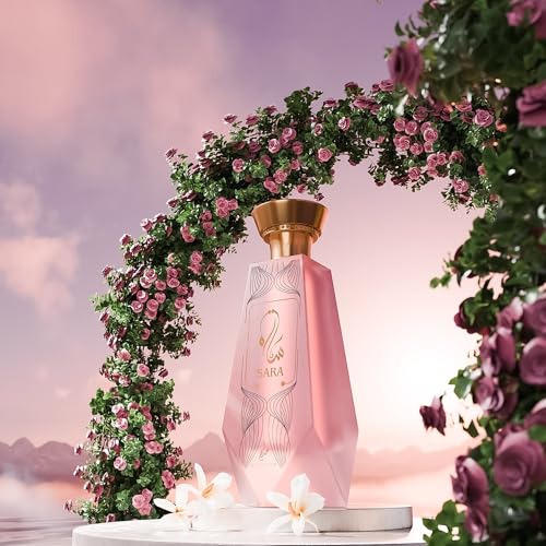 Khadlaj Sara Eau de Parfum Spray for Women, 3.4 Ounce
