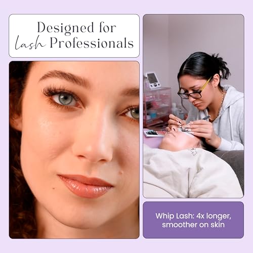 LivBay Whip Lash Foam Cleanser, Lash Bath for Eyelash Extensions, Mousse-Like Foam Cleanser for Extensions, Hydrating Eyelash Bath, Up to 200 Lash Baths, 100ml