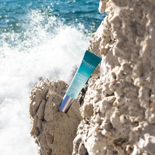 THALGO Spirulina Boost 2.0 Revitalising Detox Serum, 30 ml Highly Concentrated Serum Revitalises Skin and Smooths First Wrinkles