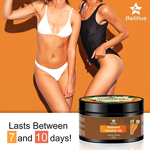 Tanning Gel Accelerator Sunbed Gel Carrot Scent