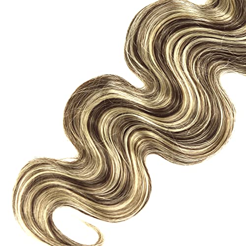 P4613 Human Hair Bundles Blonde Body Wave 3 Bundles 26 26 26 inch Blonde Highlight Bundle Brazilian Virgin Hair Extensions 300g
