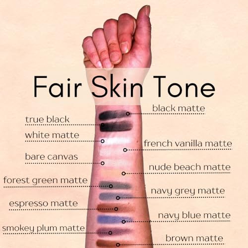 Naked French Vanilla Off White Nude Neutral Matte Pressed Powder Single Vegan Eyeshadow; Talc, Paraben & Cruelty Free