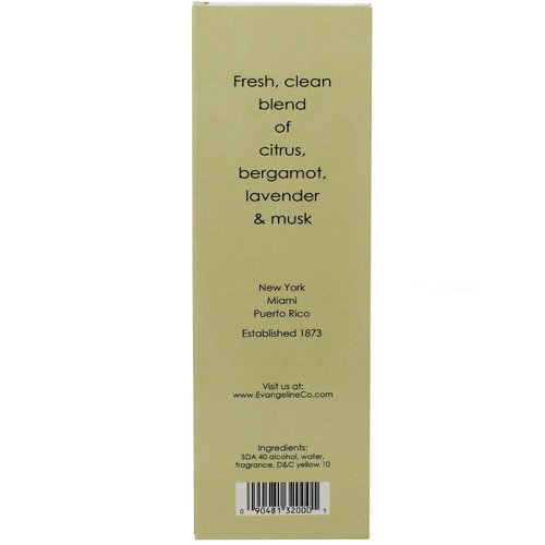 Evangeline Eau De Cologne, 32 Ounce