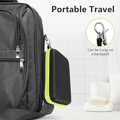 EcoVibe EVA Protective Shaver Hard Case Compatible with Philips One Blade QP2724/90 QP2834/70 QP2630/72 Hybrid Electric Trimmer Hard Portable Storage Carrying Case for Shavers and Accessories