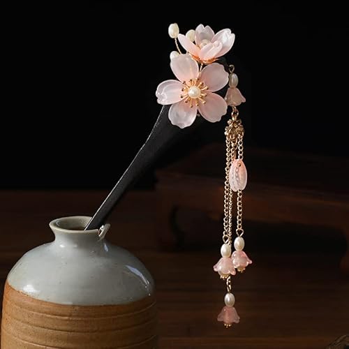 Floral Hair Stick Stylish Hair Stick Hanfu Hair Sticks Elegant Hair stick
