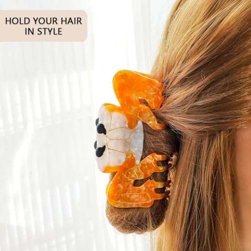 Crab Hair Clips, fun Hair Clips for women Girls, cute beach claw clips Acetate Marine Hair Accessories Gift