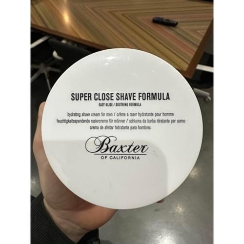 Baxter of California Super Close Shave Formula for Men | Easy Glide| Soothing Formula | Tea Tree Oil, Witch Hazel & Peppermint | 8 oz