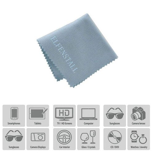 Elfenstall- 100pcs 1ml (1/4 dram) Amber Mini Glass Bottle 1cc Amber Vial Small Essential Oil Perfume liquid Sample Bottle + 1PC Clean Cloth