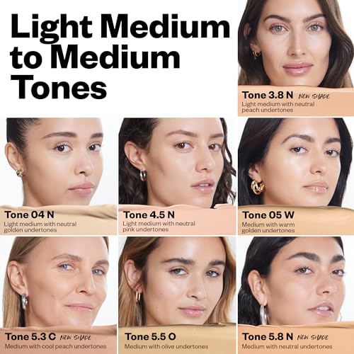 Kosas Revealer Concealer - Medium Coverage Makeup with Hyaluronic Acid, Conceals Dark Circles Under Eyes, Dark Spots and Blemishes + Brightens, Hydrates, Long-Lasting & Vegan, (Tone 04 N)