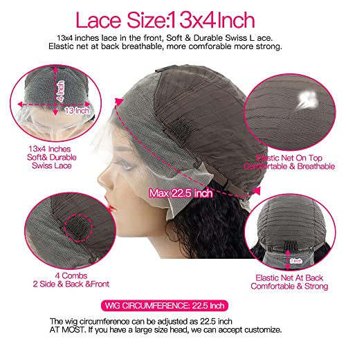 20 Inch Ginger Orange Lace Front Wigs Human Hair 13x4 Body Wave HD Lace Frontal Glueless Human Hair Pre Plucked Hairline Brazilian Colored Wig 180% Density