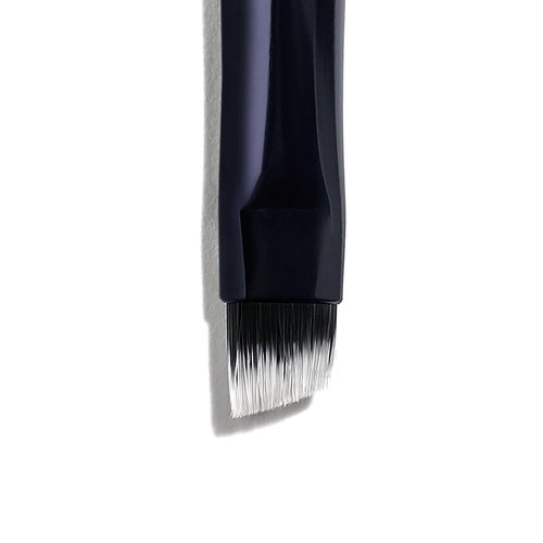 Lune+Aster Eye Definer Duo Brush | Dual-Ended Eye Makeup Brush To Apply Eyeliner, Blend Eyeshadow. Made with Alumium Handle, Vegan Bristles.