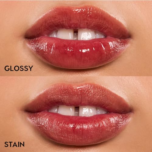 ColourPop HydraPop Glossy Lip Stain - 2-in-1 Hydrating Gloss-to-Tint Lip Color - Infused with Antioxidant-Rich Guava, Lychee & Squalane - Baby Fox (0.11 Fl Oz)