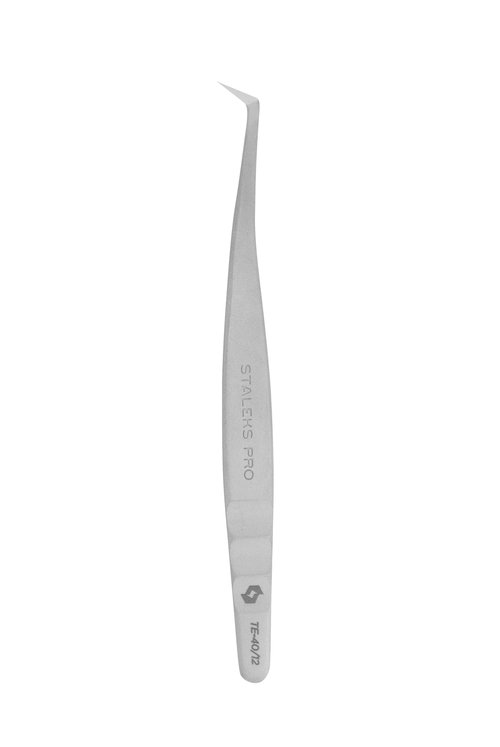 STALEKS PRO Eyelashe Tweezer (TE-4012)
