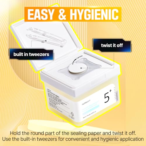 numbuzin No.5 Toner Pads Refill Set | Vitamin-Niacinamide Concentrated Pad | Double-Sided | Glutathione, Niacinamide, PHA & LHA | Exfoliation, Hyperpigmentation Care (140 Pads)
