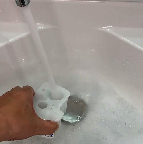 Cleanu – Automatic Shaver Cleaning Solution – 1L Refill for 12 Cleaning Cycles – Made in Japan