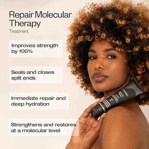 abril et nature - Professional Hair Serum Molecular Therapy - For Damaged, Chemically Treated, or Aging Hair - Repairs, Restructures, and Fills the Hair Fiber - Leave-In - 100 ml