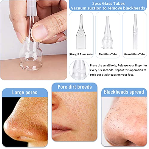 3 in 1 Diamond Microdermabrasion Machine, Yofuly 65-68cmHg Suction Power Professional Dermabrasion Equipment for Facial Skin Care