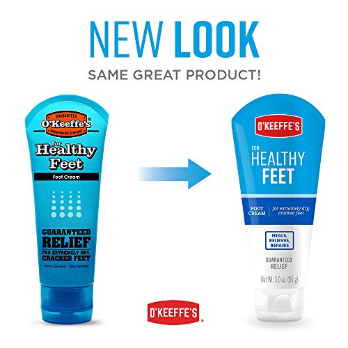 O'Keeffe's K0280004-12 Healthy Feet Foot Cream Tube (12 Pack), 3 oz