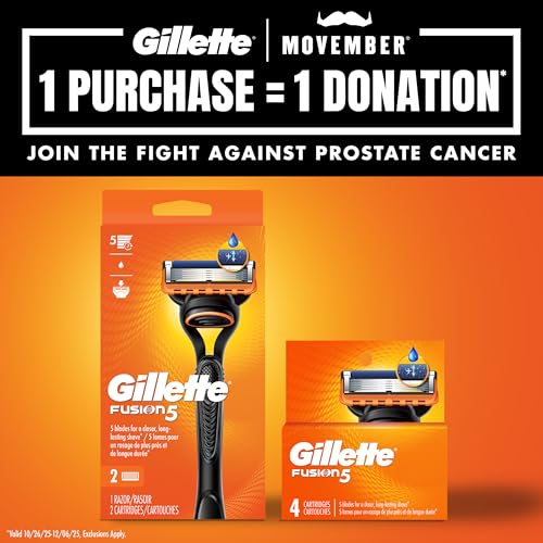 Gillette Fusion5 Men's Razor Blade Refills, 10 Count + Fusion5 ProGlide Razor Blade Refills - 2 Count | One Pack of 12 Refills