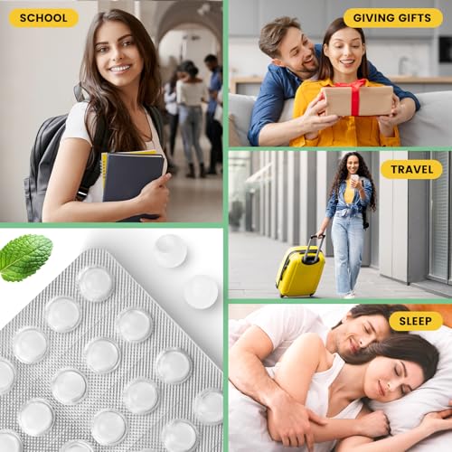 Orthodontic Wax for Braces Wax 120 Individual Hygienic Packaging Dental Wax Dots Mint