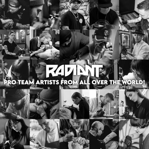 Radiant Colors Floral Tattoo Ink Set 1/2oz Bottles Kit Pigment Made in USA