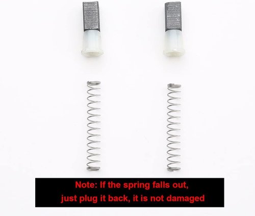 MAWAER 4 pcs Clipper Carbon Brush and Brush Spring Assemblies for Oster A5 Classic 76 Classic 97 Repair Parts and Accessories for Oster Hair Clipper Parts…