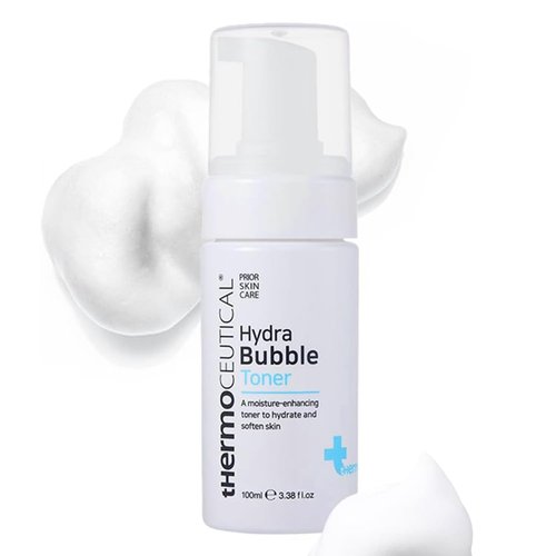 tHermoCEUTICAL Hydra Bubble Toner - Deep Hydrating for Face, Vitamin B5 + Hyaluronic Acid Toner, Replenishing Moisture, Skin Elasticity, 3.38 fl.oz